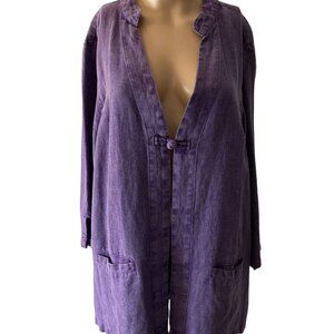 Dash Hemp Santa Cruz Size L Cardigan Jacket